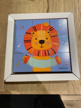 Cubic Puzzle Wild Animals Eurekakids