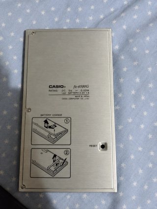Calculadora Gráfica Casio fx-6500G