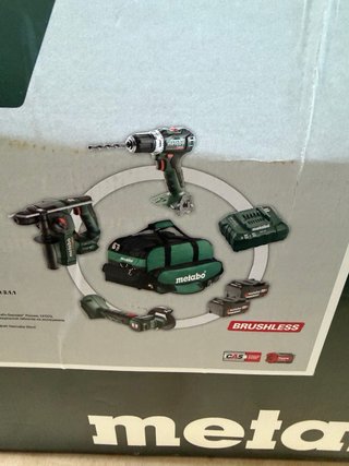 Set de Herramientas a Batería Metabo