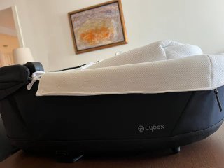 Carrito Bebé Cybex Priam Negro con Capazo y Silla