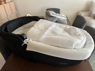 Carrito Bebé Cybex Priam Negro con Capazo y Silla