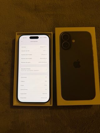 iPhone 17 256GB Negro