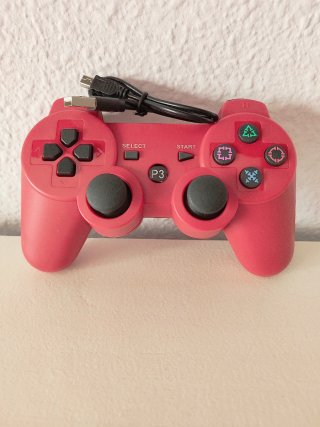 Mando Rojo Compatible con PS3