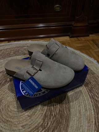 Birkenstock Boston Beige