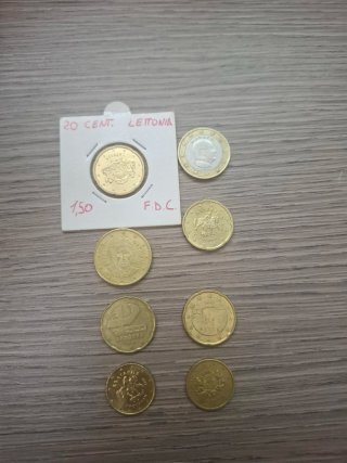 Lotto Monete Euro Varie Nazioni