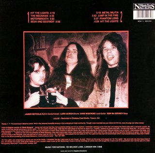 METALLICA LP Metal Up Your Ass "Blue Coloured"