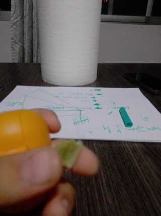 Utensilio de selva jabón naranja