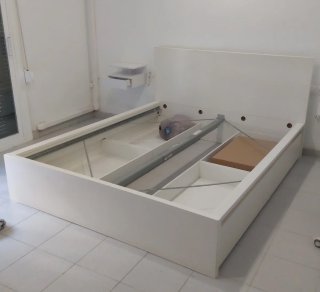 Estructura Cama Malm Ikea Blanca