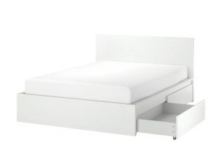 Estructura Cama Malm Ikea Blanca