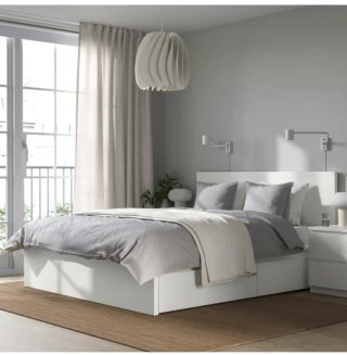 Estructura Cama Malm Ikea Blanca