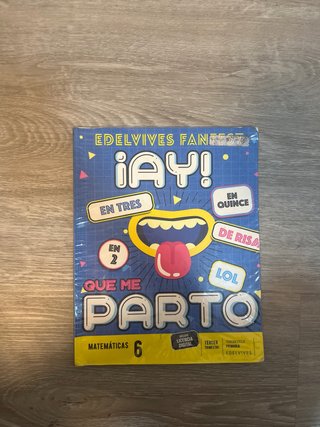 Matemáticas 6, Tercer Ciclo Primaria, Edelvives...