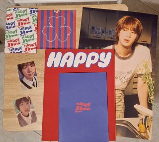 Álbum Happy de Jin (BTS) - Versión Roja