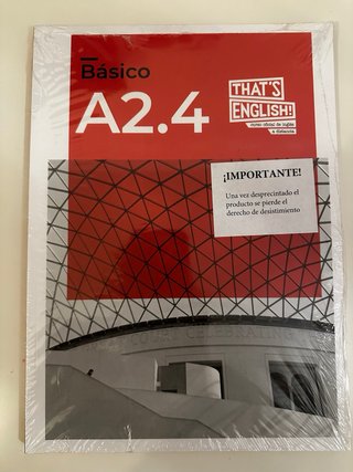 Libros That's English A2.3- A2.4 (EOI)