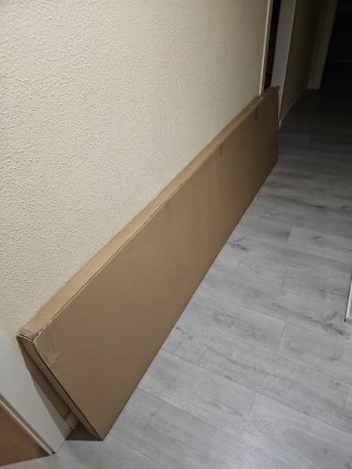 Estructura armario Ikea madera sin puertas