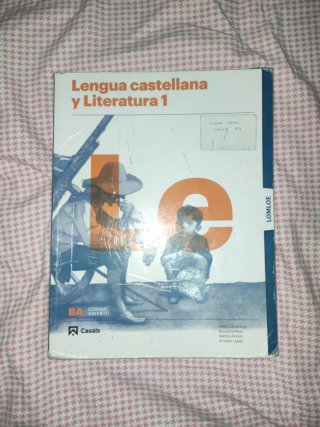 Lengua castellana y literatura 1, Le Bachillerato