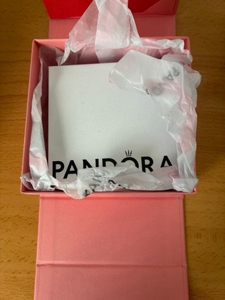 Pulsera Pandora con Abalorios de Rosa