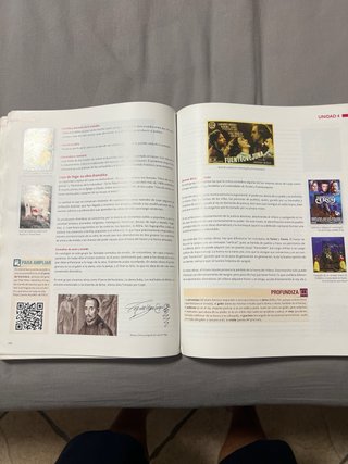 Lengua castellana y literatura, 1 BACH.