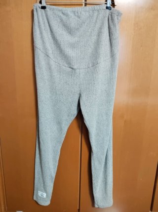 Pantalón premamá gris talla XXL