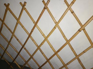 Conjunto 5 Treliças Bambu Extensíveis