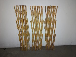Conjunto 5 Treliças Bambu Extensíveis