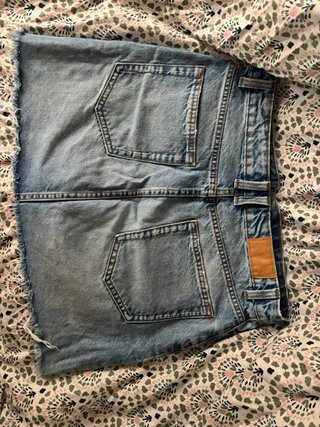 Falda vaquera Zara