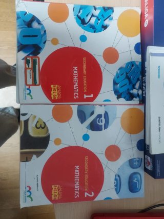 Lote libros mates en ingles