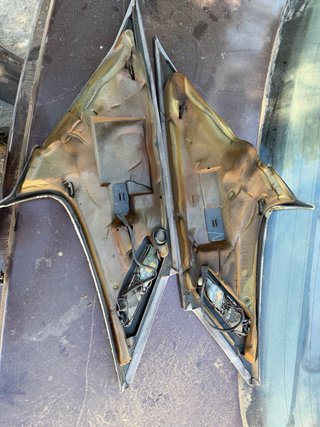 Pilares Interiores Tapizados BMW E34