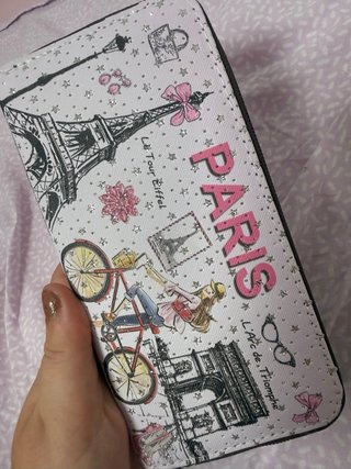 Cartera Larga Paris con Cremallera