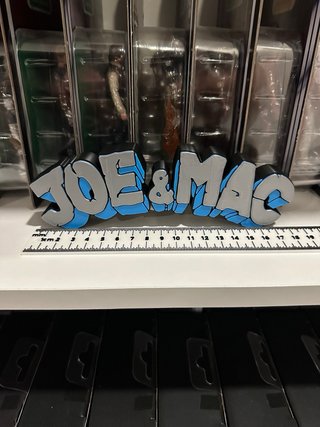 Joe & Mac 3D logo