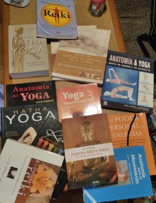 Lotto 10 Libri Yoga e Anatomia