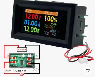 Voltímetro Digital con Pantalla LCD  2 unidades