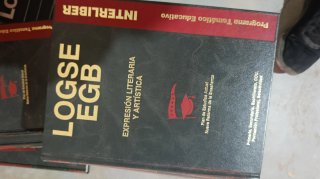 Lote de libros educativos antiguos LOGSE / EGB – I