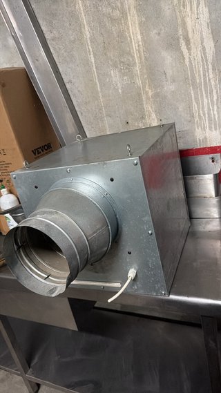 Caja ventilación industrial Air Fan