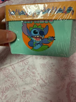 Caja Hexagonal Disney Stitch para Colorear