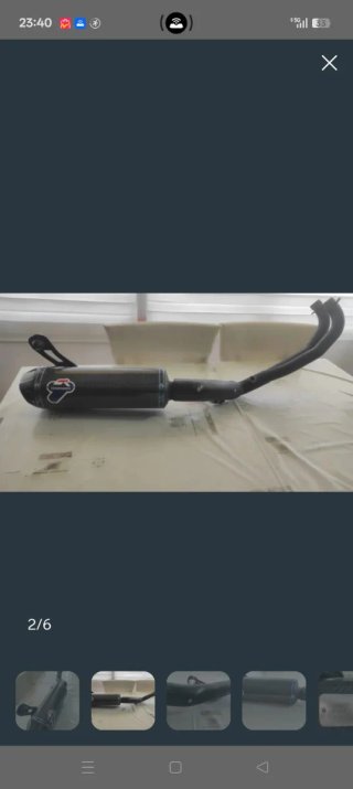 Tubo de escape Termignoni