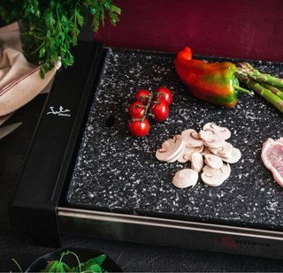 Plancha Eléctrica Jata Granite 48x32cm