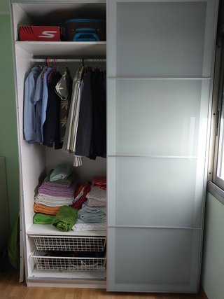 Armario puertas correderas vidrio