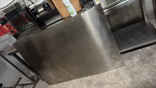 Chapa de acero 1.38x1m