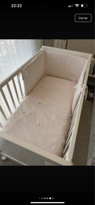 Cuna bebé marca Trama modelo Báltica