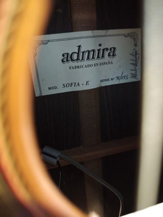 Guitarra Admira Sofía-E