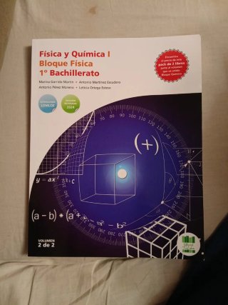 Libros física y química 1° bachillerato