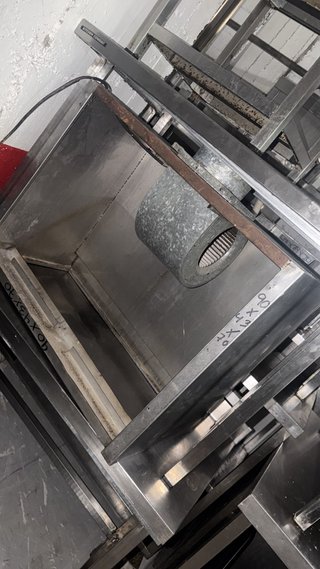 Campana Extractora Acero Inox 90x43x70 con Motor