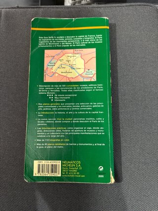 Michelin Green Guide To Paris