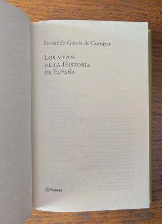 Los mitos de la historia de España
