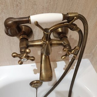 Grifo de Bañera Estilo Vintage