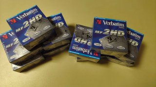 Caja 10 Disquetes Verbatim 3,5 MF 2HD