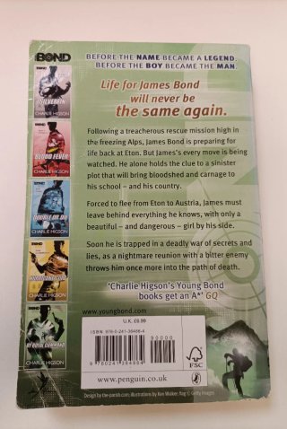 Lote 3 Libros Young Bond - Charlie Higson (Inglés)