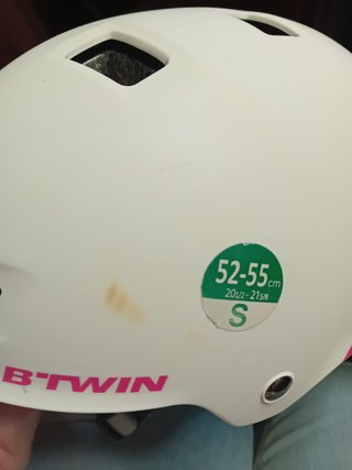Casco infantil Decathlon T: 52-55