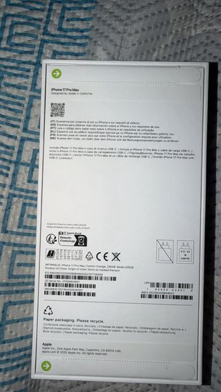 iPhone 17 Pro Max