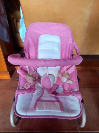 Hamaca para bebé rosa